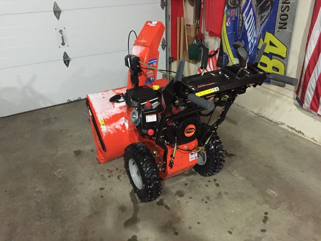 My new Ariens Platinum SHO 30" model921040 Snowblower Forum