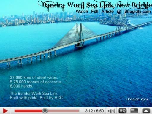 Bandra Worli,Bandra Worli Sea Link,Sea Link,New Bridge
