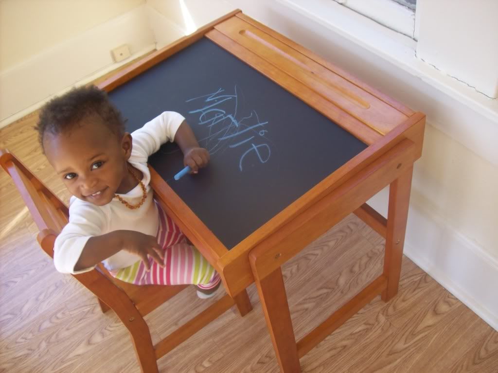 Chalkboard Top Desk