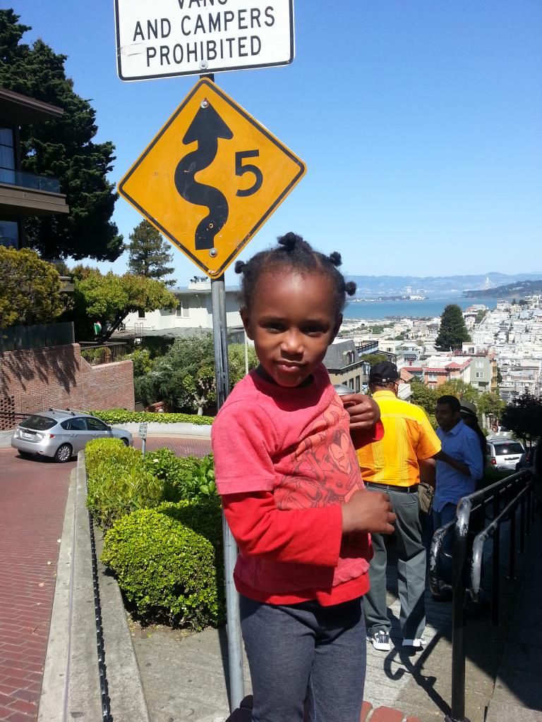 visiting Lomard Street San Francisco