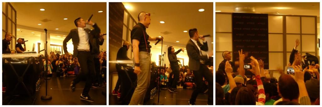 Far East Movement performs at Macy's