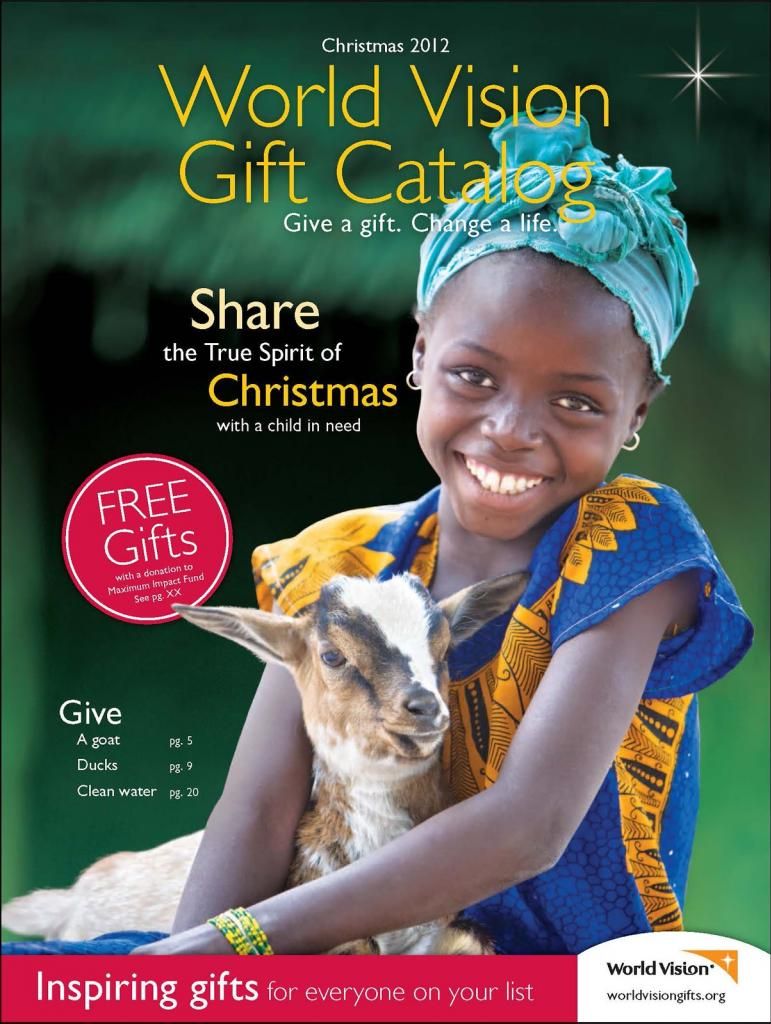 world vision gift catalog