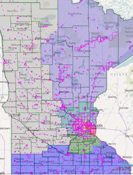 Minnesota 2010 Data, full state