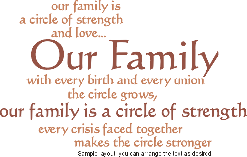 family quote photo: Family quote circleofstrength.gif