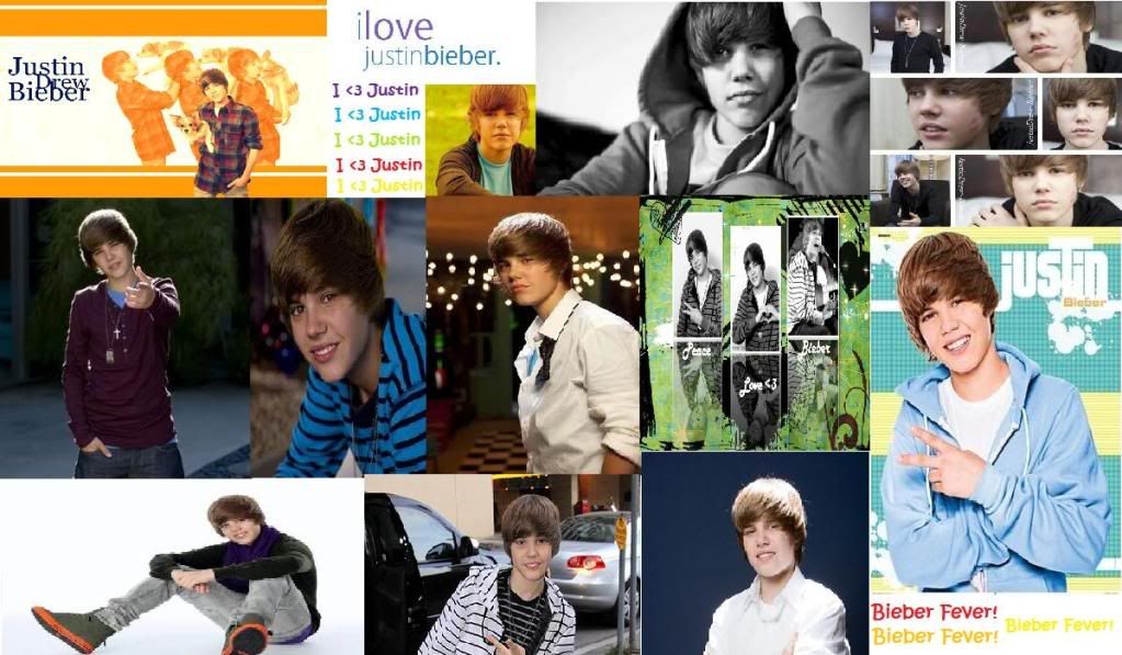 justin bieber collage pictures. Justin Bieber :: Collage