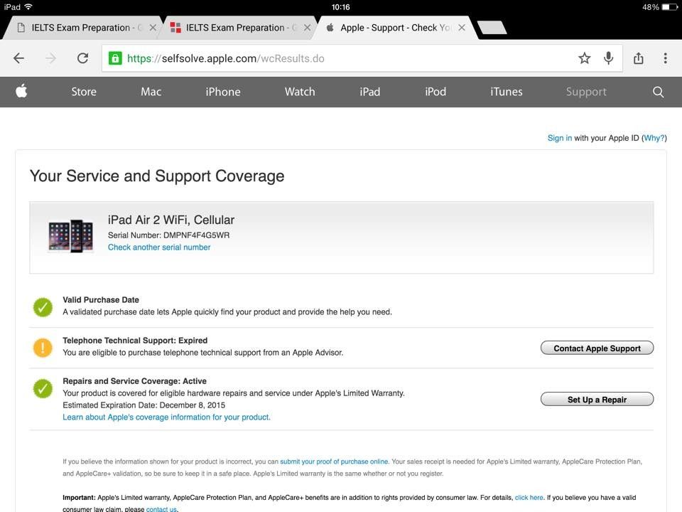 Ipad Air 2 16GB 4G Trắng FULLBOX 99% BH T12/2015 - 5