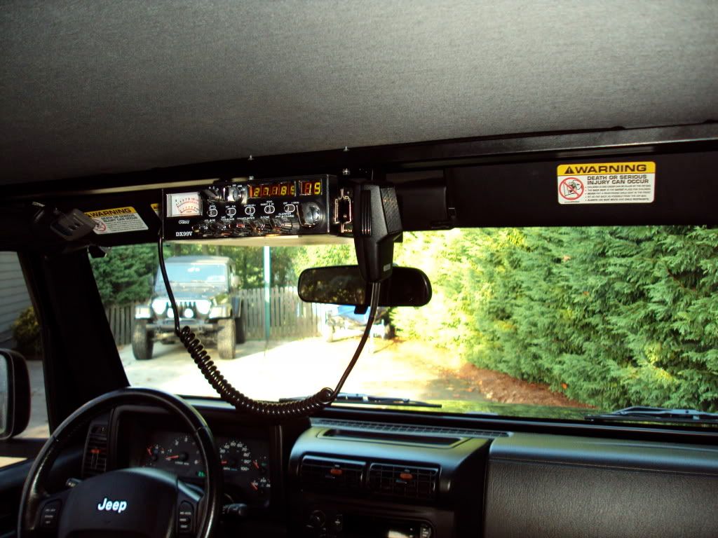 Overhead CB mounts Jeep Enthusiast Forums