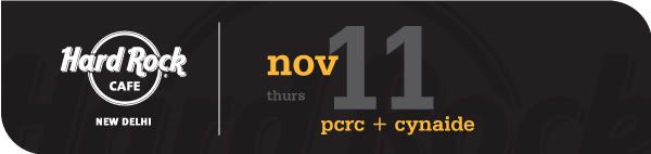 PCRC and Cyanide - HRCDel-11thNov