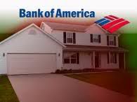 home with the bank of america logo