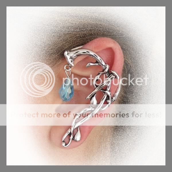 Gothic Elfen Fantasy Dornen Ohrklemme Ohrschmuck Ohrring ear cuff