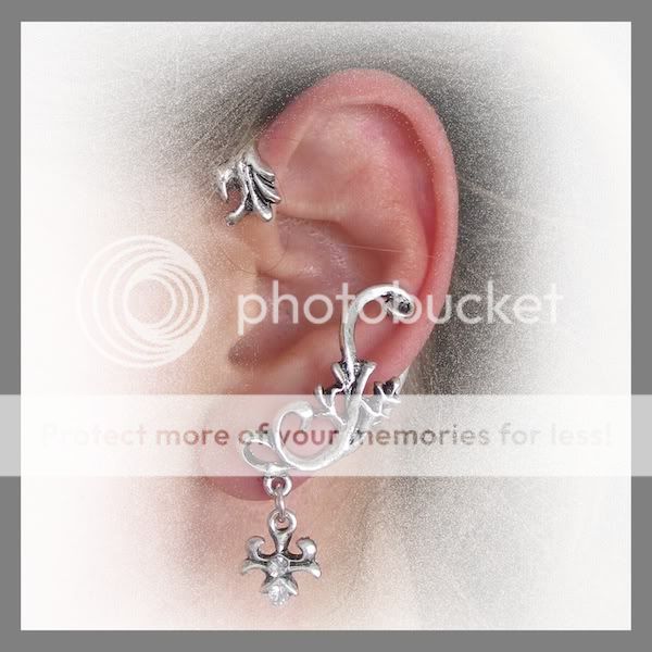 Gothic Vintage Elfen Fantasy Ohrklemme Ohrschmuck Ohrring ear cuff