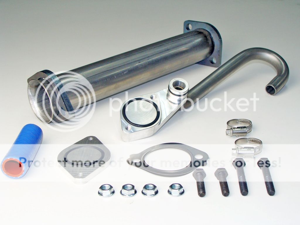THIS IS OUR UNPOLISHED LEAK PROOF EGR DELETE KIT. THE SAME KIT AS OUR
